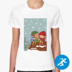 Женская спортивная футболка