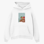 Толстовка худи оверсайз