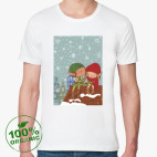 Мужская футболка органик