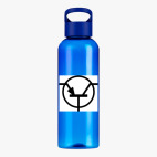 Прозрачная спортивная бутылка