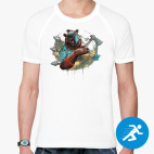 Мужская спортивная футболка