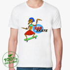 Мужская футболка органик