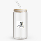 Банка с бамбуковой крышкой