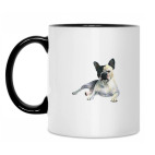 Кружка двухцветная