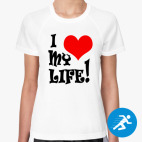 Женская спортивная футболка