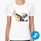 Женская спортивная футболка
