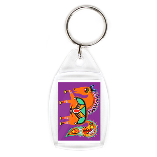 Брелок 'Народные лошадки'