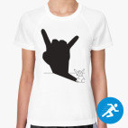 Женская спортивная футболка