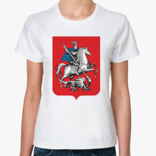 Классическая футболка Герб Москвы