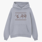 Толстовка худи оверсайз