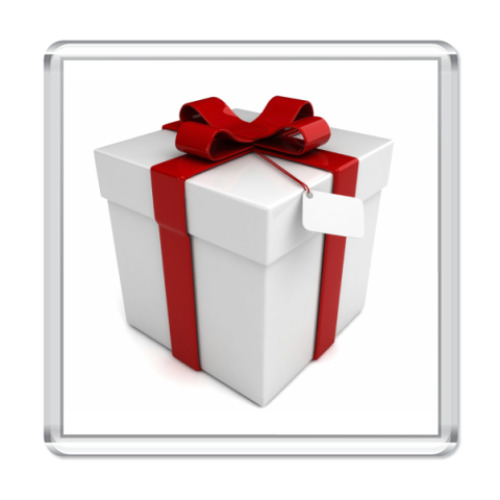 Магнит с принтом  Подарок