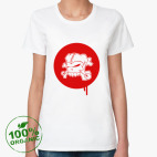 Женская футболка органик