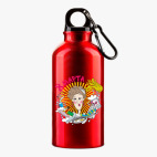 Металлическая бутылка 400 мл UV-DTF