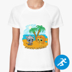 Женская спортивная футболка