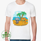 Мужская футболка органик