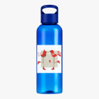 Прозрачная спортивная бутылка