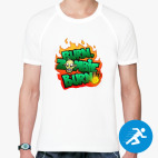 Мужская спортивная футболка