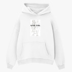 Толстовка худи оверсайз