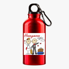 Металлическая бутылка 400 мл UV-DTF