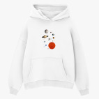 Толстовка худи оверсайз