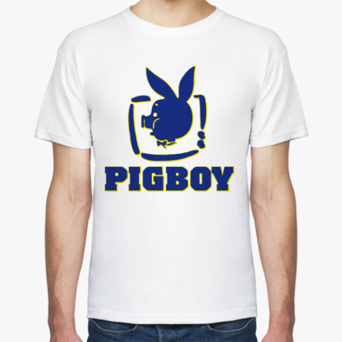 Футболка с принтом PIGBOY