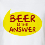 Beer is the answer