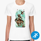 Женская спортивная футболка