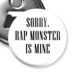 Sorry. Rap Monster is mine