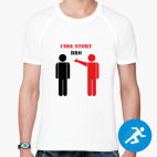 Мужская спортивная футболка