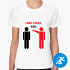 Женская спортивная футболка