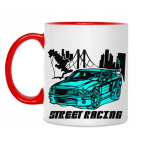 Двухцветная кружка Street racing