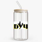 Банка с бамбуковой крышкой