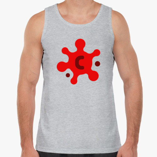 Майка с принтом Коронавирус 2D