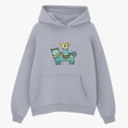 Толстовка худи оверсайз