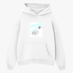 Толстовка худи оверсайз