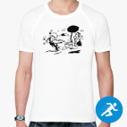 Мужская спортивная футболка