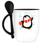 Кружка с ложкой