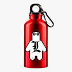 Металлическая бутылка 400 мл UV-DTF