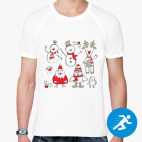 Мужская спортивная футболка