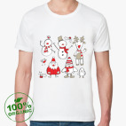 Мужская футболка органик