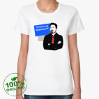 Женская футболка органик