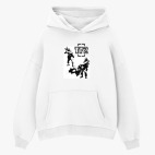 Толстовка худи оверсайз