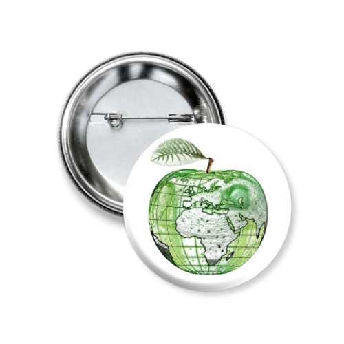 Значок 37мм Яблочко