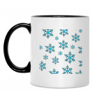 Кружка двухцветная