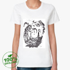Женская футболка органик