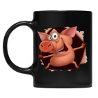 Кружка цветная UV-DTF