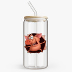 Банка с бамбуковой крышкой