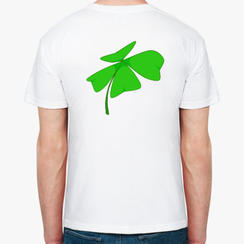 Футболка с принтом Eire and Happy Shamrock