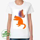 Женская футболка органик