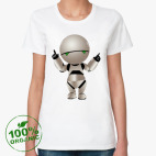 Женская футболка органик